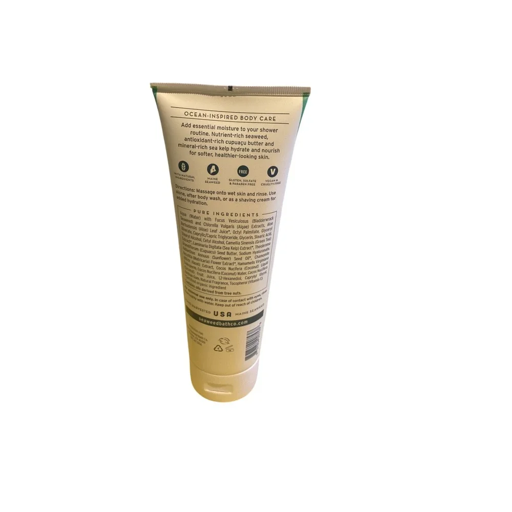 The Seaweed Bath Co Coconut Water Hydrating In-Shower Body Conditioner 8oz New